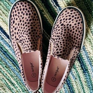 Cat & Jack Leopard Print Kids Sneakers